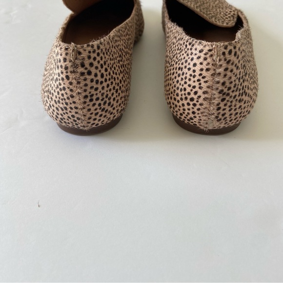 Madewell Frances Spotted Calf Hair Skimmer - Size 7 - Gently worn - Picture 3 of 8